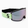 Skibrille SCOTT Ambit Compact glow green/amp lavender chrome