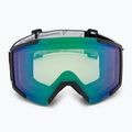 Skibrille SCOTT Shield black/white/aurora green/chrome 2