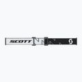 Skibrille SCOTT Shield black/white/aurora green/chrome 3
