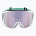 Skibrille SCOTT Shield white/mint green/amp lavender chrome 2