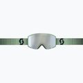 Skibrille SCOTT Shield soft green/black/amp white chrome 2