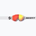 Skibrille SCOTT Shield mineral white/black/& red chrome 2