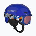 Kinder-Skihelm SCOTT Keeper 2 + Skibrille Witty blue/grey 9