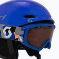 Kinder-Skihelm SCOTT Keeper 2 + Skibrille Witty blue/grey 7