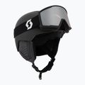 Skihelm SCOTT Track + Skibrille Factor Pro Set mineral black/amp silver chrome 9