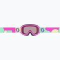 Kinder-Skibrille SCOTT Witty SGL neon pink/enhancer 2