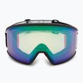 Skibrille SCOTT Ambit Compact black/white/aurora green chrome 2