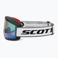 Skibrille SCOTT Ambit Compact black/white/aurora green chrome 4