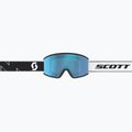 Skibrille SCOTT Ambit Compact black/white/aurora green chrome 2