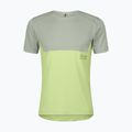 Herren-Laufshirt SCOTT Endurance Tech spray grey/acid yellow