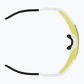 Sonnenbrille SCOTT Shield white matt/amp red chrome 4