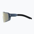 Sonnenbrille SCOTT Shield metallic blue/amp white chrome 3