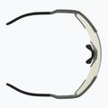 Sonnenbrille SCOTT Shield khaki green/amp white chrome 4