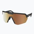 Sonnenbrille SCOTT Sport Shield LS black/amp ls gold chrome