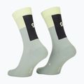 Socken SCOTT Block Stripe Crew spray grey/acid yellow 2