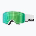 Skibrille SCOTT Trace Pro white/green chrome