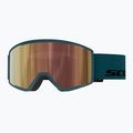Skibrille SCOTT Trace Pro Light Sensitive petrol green/amp ls cinnamon chrome