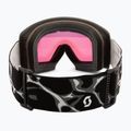 Skibrille Scott Neo Light Sensitive S2-4 granite black/white/amp ls blue chrome 3