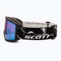 Skibrille Scott Neo Light Sensitive S2-4 granite black/white/amp ls blue chrome 4