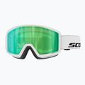 Skibrille SCOTT Trace Pro Compact white/green chrome