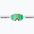 Skibrille SCOTT Trace Pro Compact white/green chrome 3