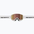 Skibrille SCOTT Trace Pro Compact S1-3 white/amp ls cinnamon chrome 4