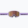 Skibrille SCOTT Trace Pro Compact Light Sensitive S1-3 sherbet purple/black/amp ls cinnamon chrome 4
