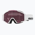 Kinder-Skibrille SCOTT Shield white/rose