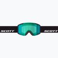 Skibrille SCOTT Shield black/amp green chrome 2