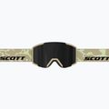 Skibrille SCOTT Shield mojave beige/amp black chrome 4