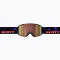 Skibrille SCOTT Shield LS black/purple/cinnamon chrome 2