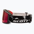 Skibrille SCOTT React Light Sensitive granite black/white/amp red chrome 5