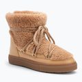 INUIKII Damen Schneestiefel Curly braun