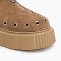 Badeschuhe Damen INUIKII Matilda Mule Suede beige 7
