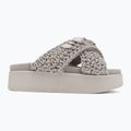 Schlappen Damen INUIKII Woven Stones Platform stone grey 2