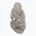 Schlappen Damen INUIKII Woven Stones Platform stone grey 5