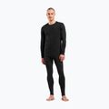 Herren Funktionsshirt langärmlig ODLO Merino 200 Bl Top Crew Neck black 2