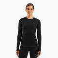 Damen Thermoaktivshirt ODLO Merino 160 Bl Top Crew Neck black