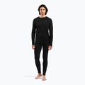 Herren Thermoaktivshirt ODLO Merino 160 Bl Top Crew Neck black 2
