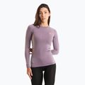 Damen Thermoaktivshirt ODLO Performance Warm Bl Top Crew Neck gray ridge