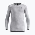 Herren Thermo-Langarmshirt ODLO Active Warm X Pow Bl Top Crew Neck silver grey