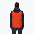 MAMMUT Kento Light HS Herren Hardshelljacke orange und marineblau 2