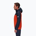 MAMMUT Kento Light HS Herren Hardshelljacke orange und marineblau 2