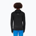 Herren Mammut Taiss Light ML Fleece-Sweatshirt mit Kapuze schwarz 2