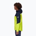 MAMMUT Convey Tour HS Herren Regenjacke grün und navy blau 2