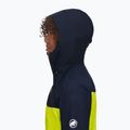 MAMMUT Convey Tour HS Herren Regenjacke grün und navy blau 3