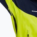 MAMMUT Convey Tour HS Herren Regenjacke grün und navy blau 7