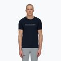 Wandershirt trekking Herren Mammut Selun FL Logo dunkelblau 117-55