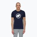 Wandershirt trekking Herren Mammut Core Classic dunkelblau 117-589
