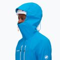 Mammut Herren Regenjacke Taiss HS Hooded gletscherblau 4